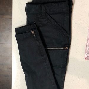 LOFT Ankle Zipper Pants